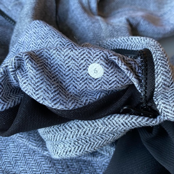 Lululemon Nice Asana Jacket Herringbone size 6 - Picture 14 of 14